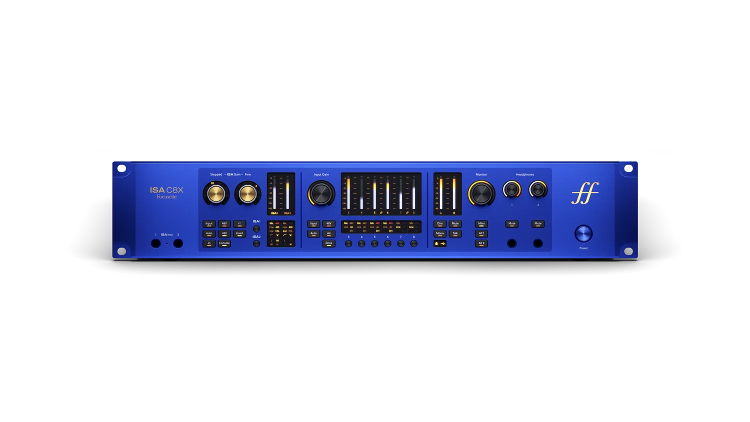 Focusrite ISA C8X Vorderansicht